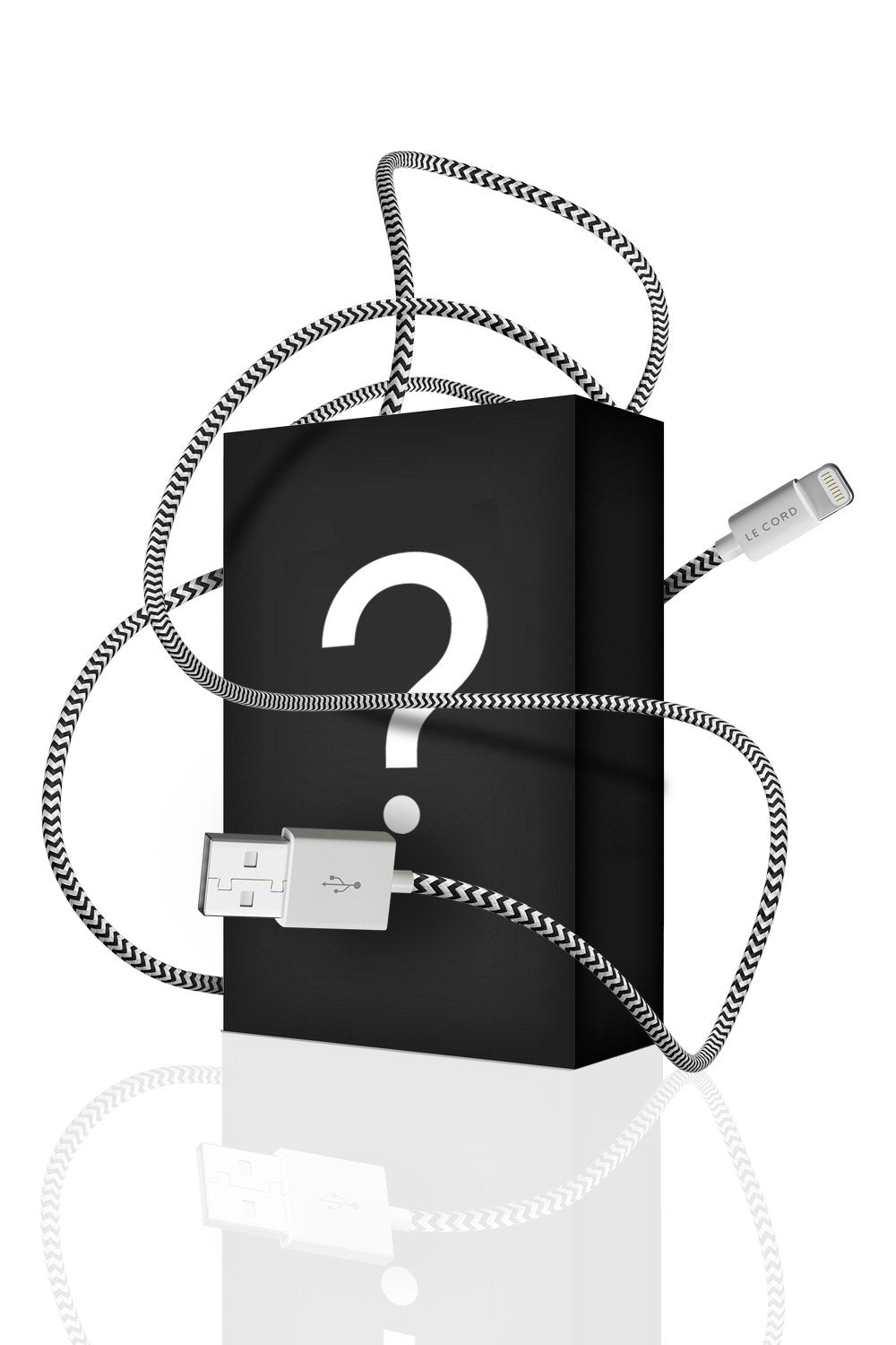 2 x Slumpmässig Mystery-kabel · Paket om 2 stycken