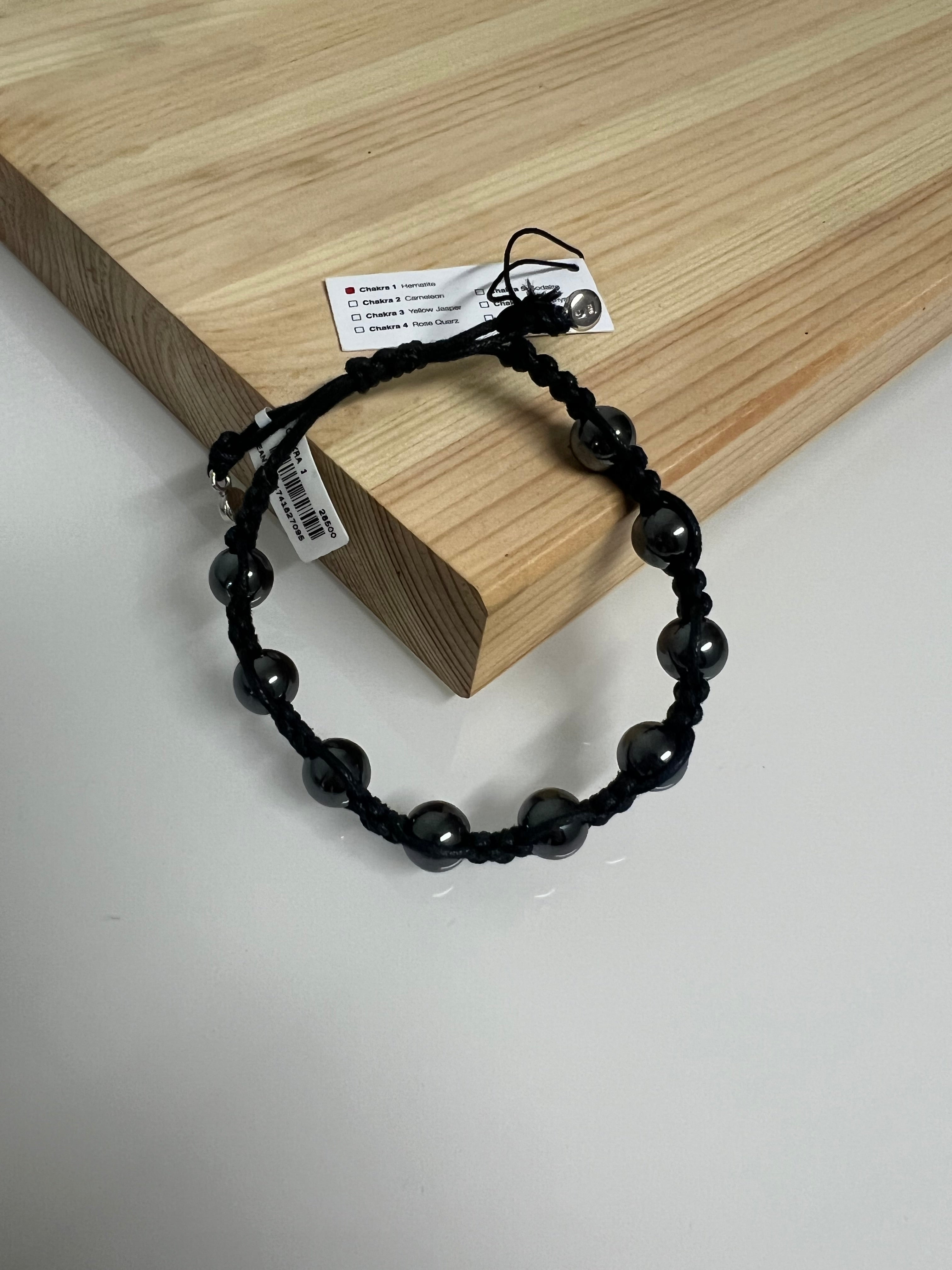 Chakra 1 Armband Hematite