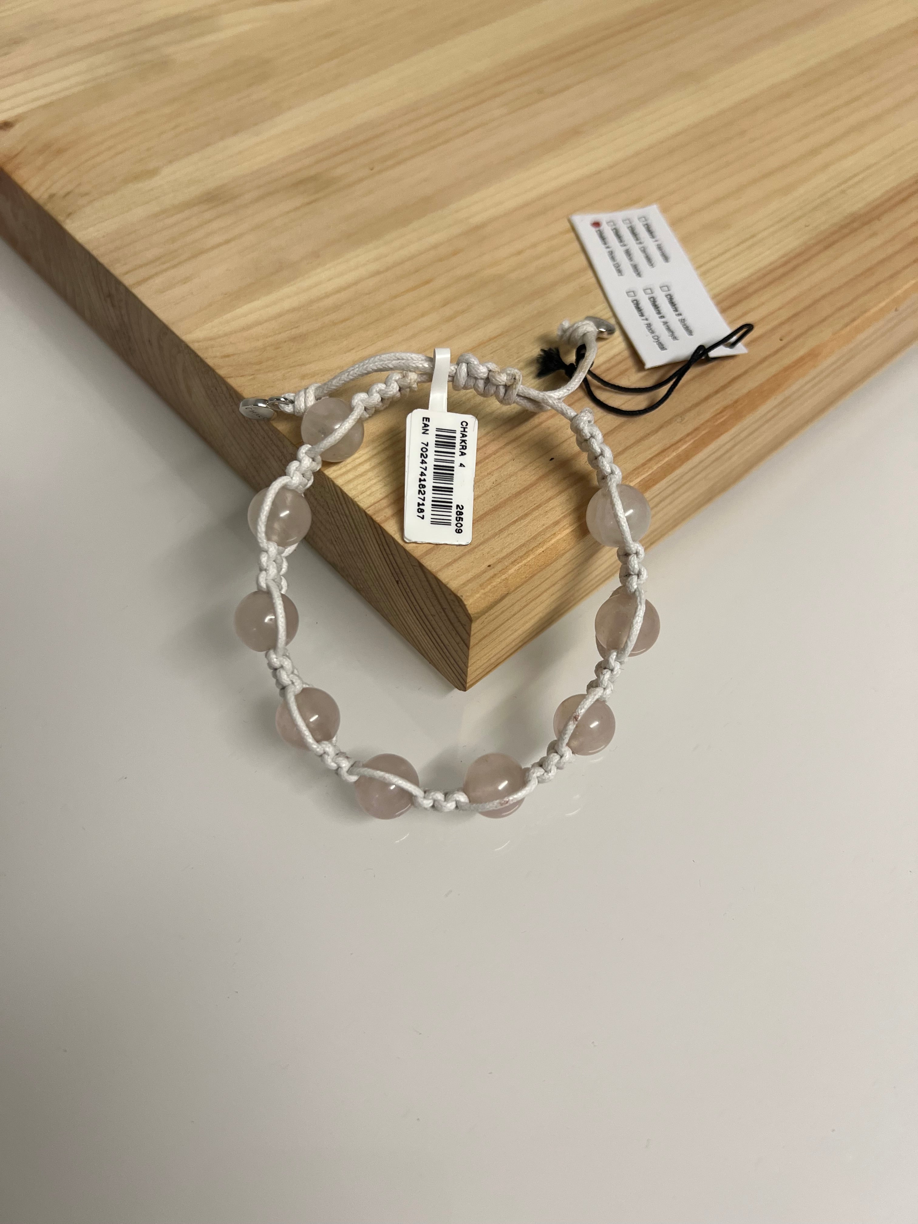 Chakra 4 Armband Rose Quarz