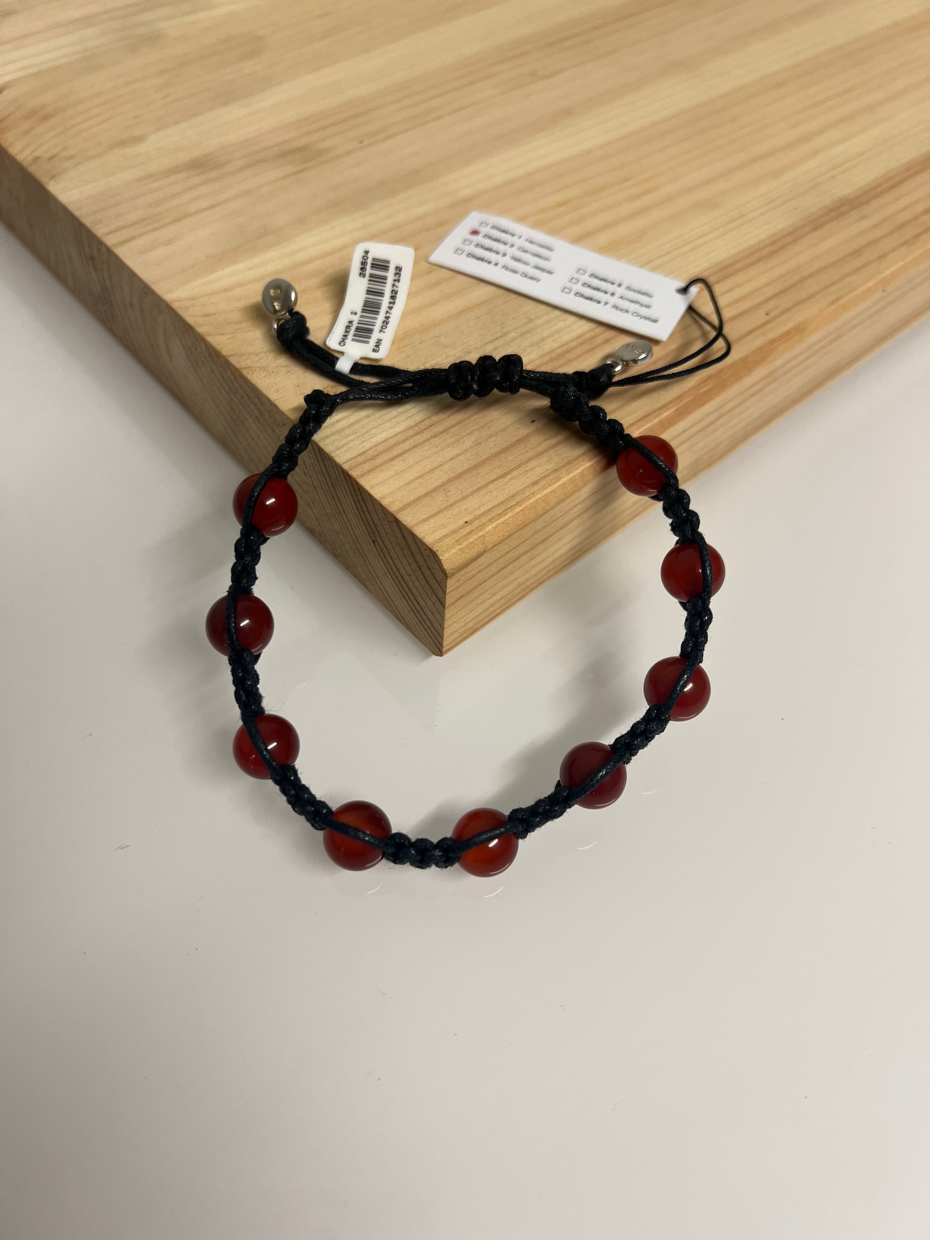 Chakra 2 Armband Brown 2 Carneleon