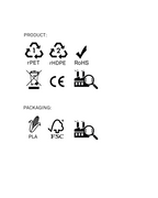 USB Sea Blue · Type C · 100W · 2 meter · Tillverkad av återvunna fisknät